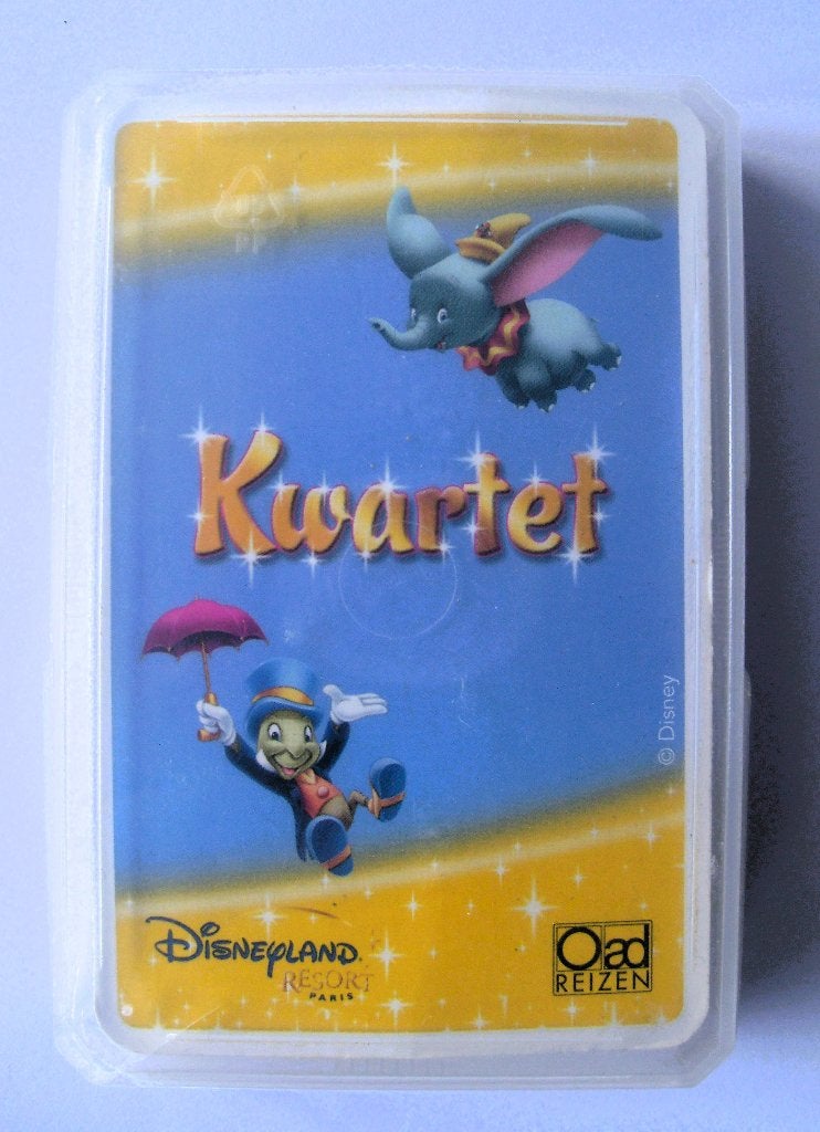 Kwartet Disneyland Parijs Oad Reizen Disney, Ophalen of Verzenden, Overige figuren, Zo goed als nieuw, Overige typen