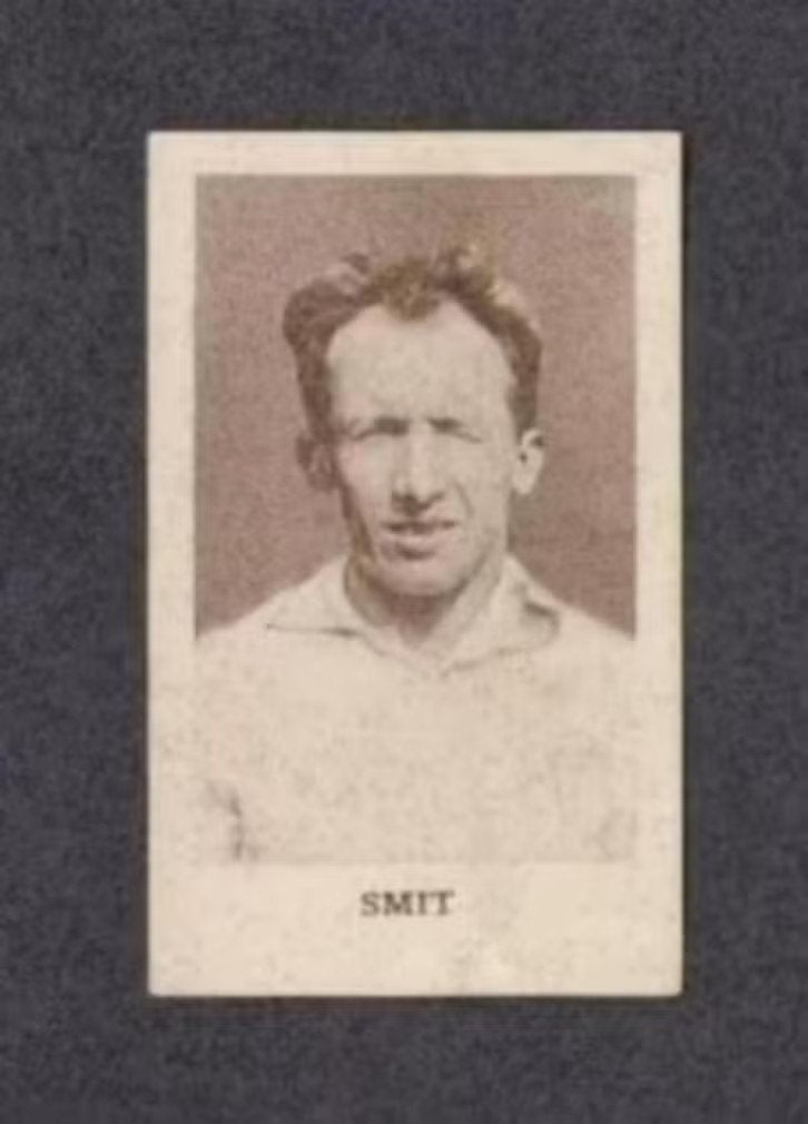Voetbalplaatje Smit Blauw Wit Amsterdam 1931 (175)., Verzamelen, Ophalen of Verzenden, Zo goed als nieuw