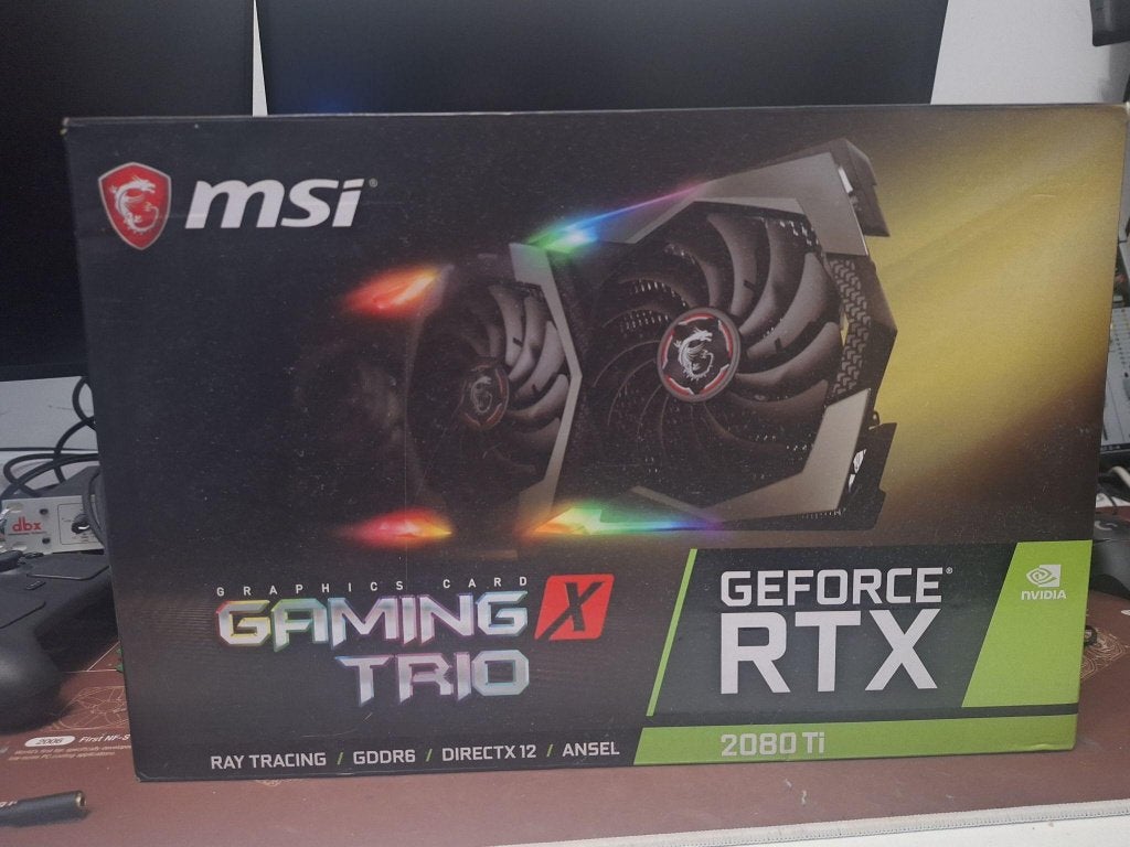 MSI GeForce RTX 2080 Ti Gaming X Trio, Computers en Software, Videokaarten, PCI-Express 3, GDDR6, Ophalen of Verzenden, Zo goed als nieuw