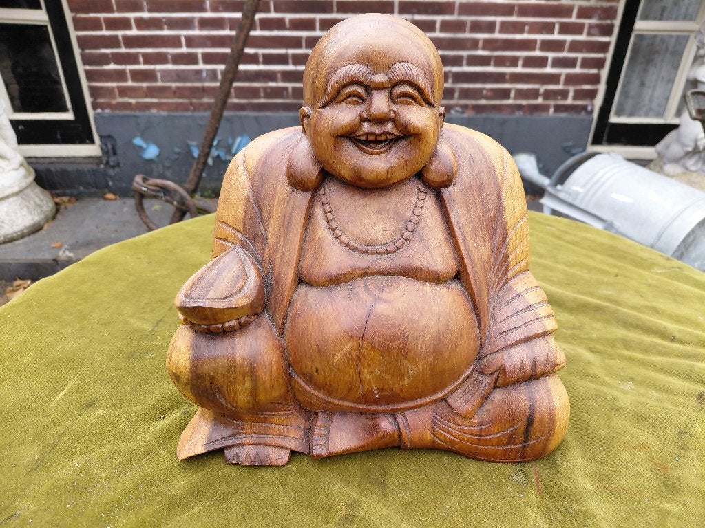 Hardhouten dikbuik Boedah., Hout, Bruin, Verzenden, China