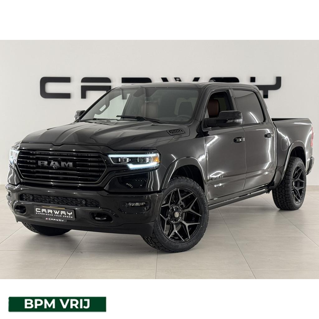 Dodge Ram 1500 5.7 V8 Longhorn Limited (bj 2024), Automaat, 5654 cc, 402 pk, Zwart