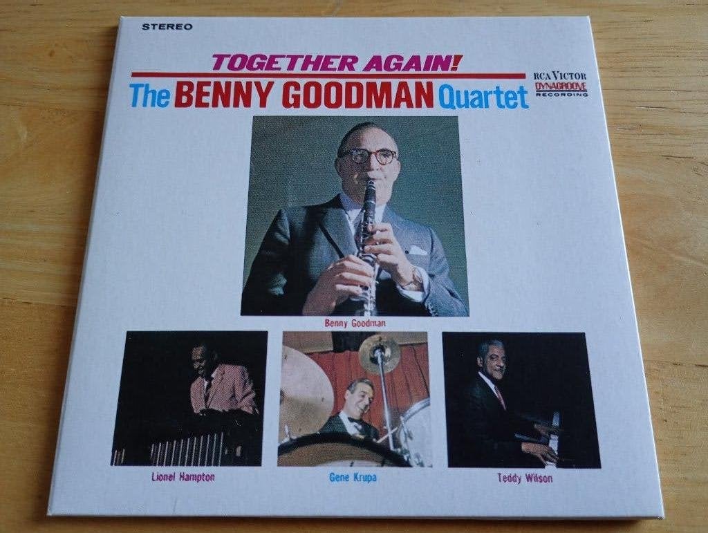 CD The Benny Goodman Quartet - Together Again!, Verzenden, Zo goed als nieuw, Jazz