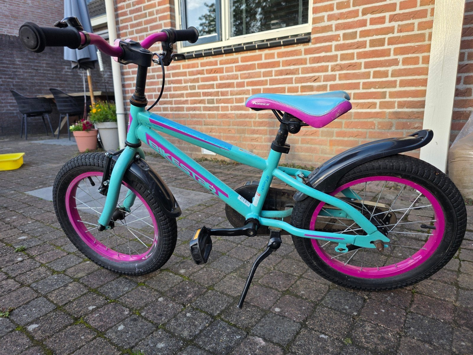 Kinderfiets/mountianbike 16 inch, Ophalen, Gebruikt, 16 tot 20 inch