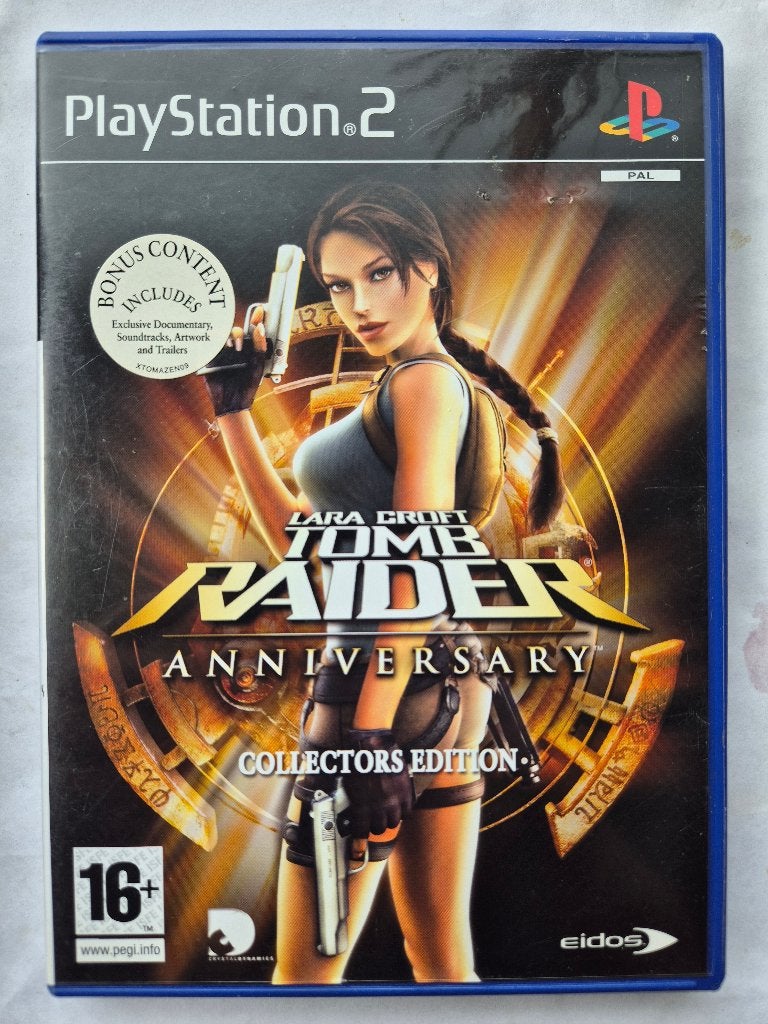 lara croft TOMB RAIDER anniversary COLLECTORS EDITION, Spelcomputers en Games, Games | Sony PlayStation 2, Gebruikt, Racen en Vliegen