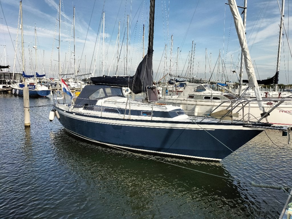 Kajuitzeilboot met boegschroef | Vaarklaar en compleet, Watersport en Boten, 9 m, Gebruikt, Staal, Diesel