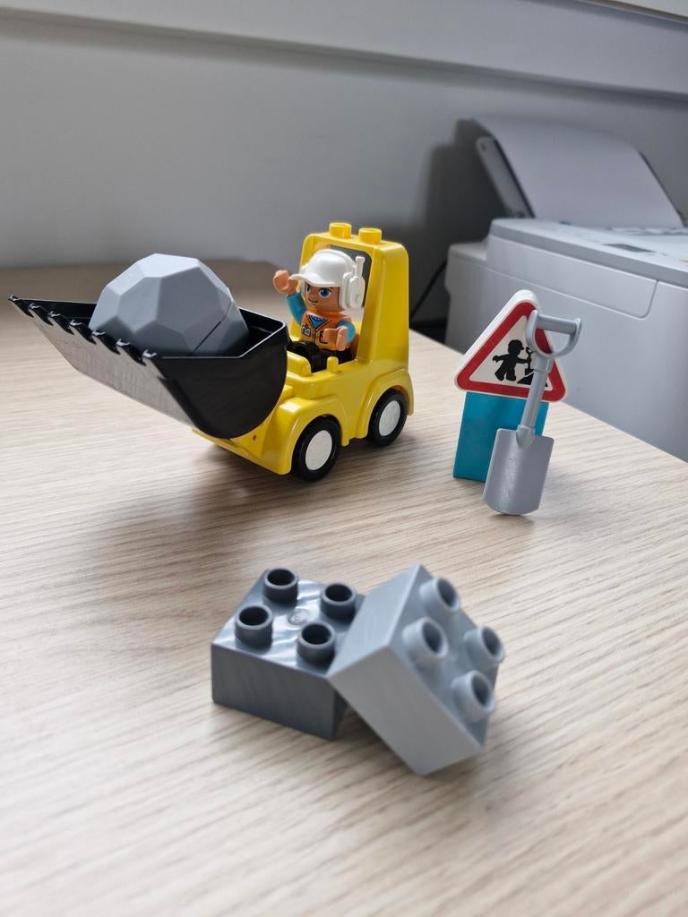Lego Duplo 10930 Bulldozer, Ophalen, Overige thema's, Zo goed als nieuw, Duplo