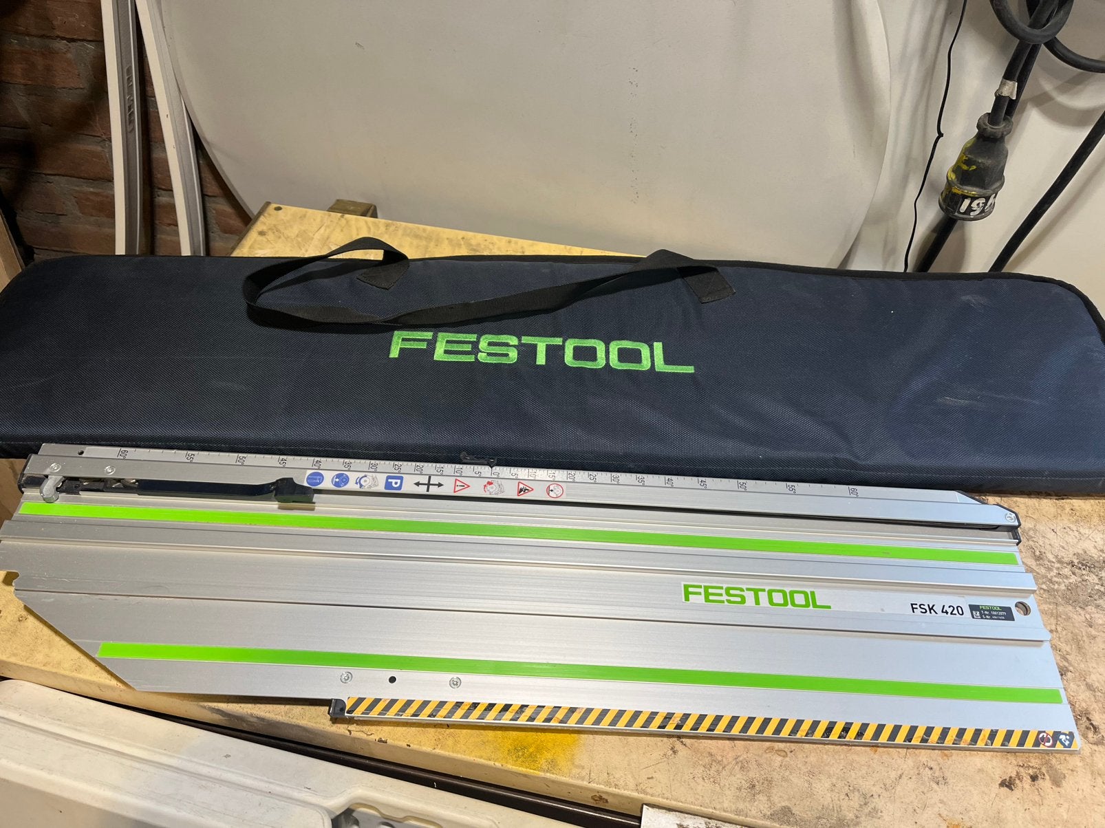 Festool fsk 420, Decoupeerzaag, Ophalen of Verzenden, Zo goed als nieuw, 30 tot 70 mm