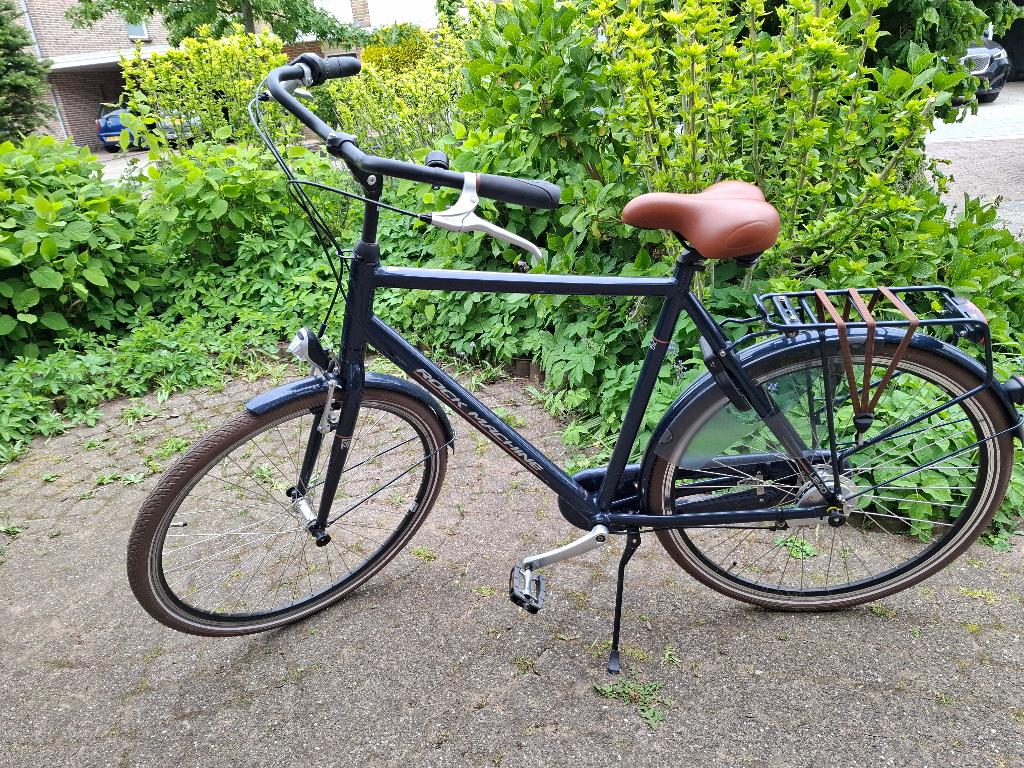 Herenfiets blauw nexus 3 versnellingen zgan Rock Machine, Fietsen en Brommers, Ophalen, Zo goed als nieuw, Overige merken, Versnellingen