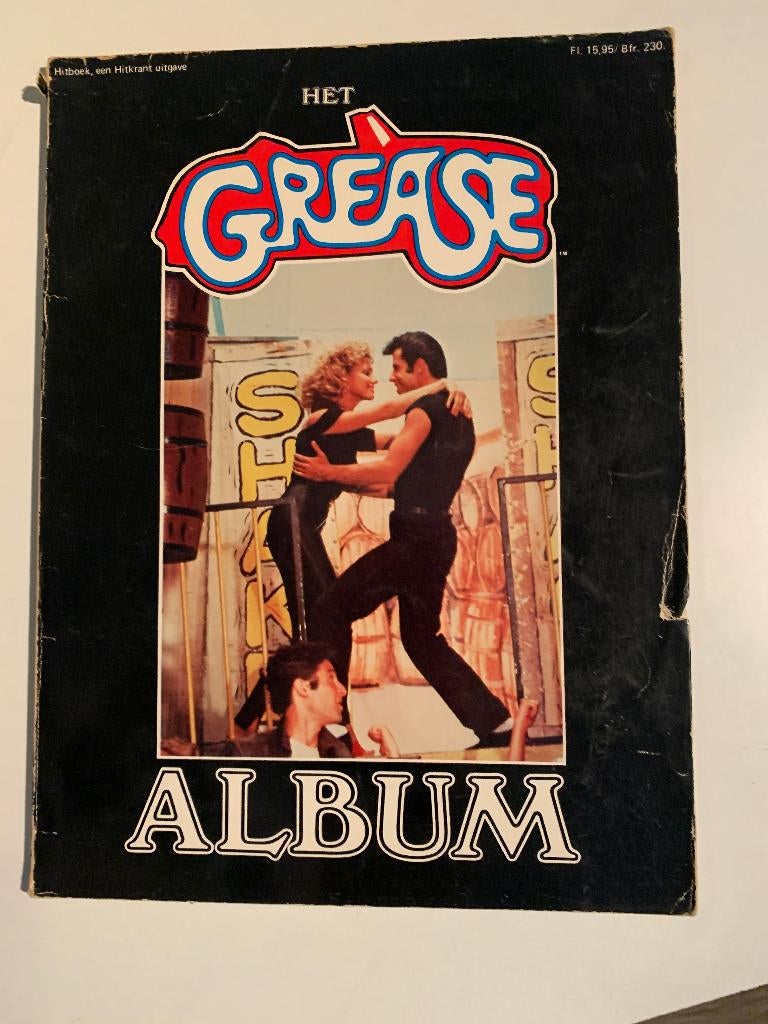 Het grease album, Ophalen of Verzenden, Gebruikt, Film, Overige typen