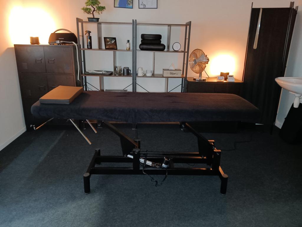 Elektrische massage tafel jaar oud, Sportmassage