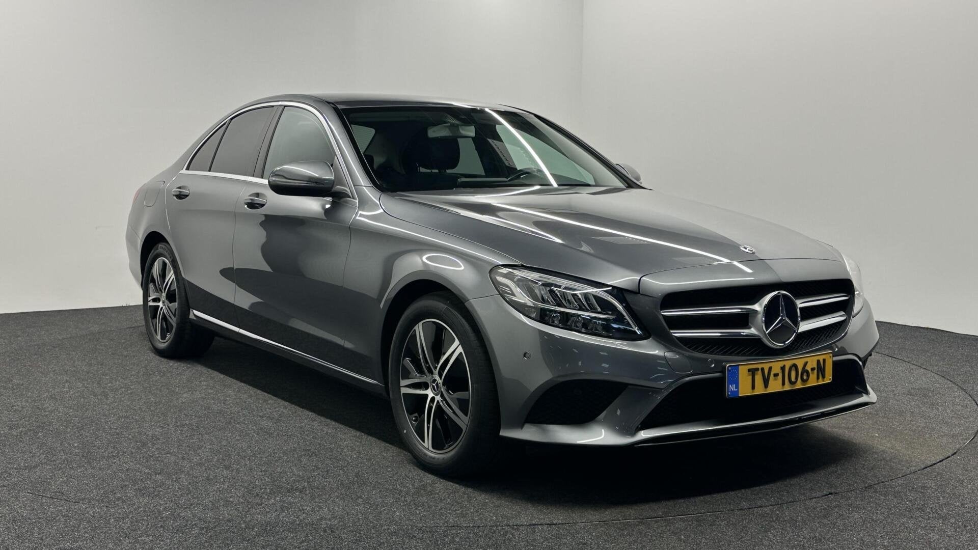 Mercedes C-klasse 160 Advantage Pack NAVI CAMERA CRAPLAY 370, Auto's, Euro 6, 4 cilinders, Leder en Stof, Sedan