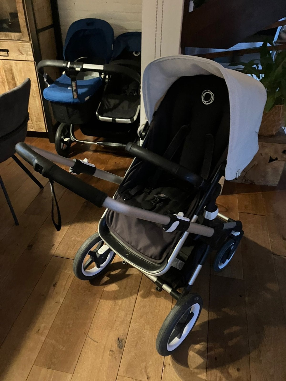 Bugaboo Cameleon 3 kinderwagen met reiswieg en adapters, Ophalen, Gebruikt, Bugaboo, Combiwagen