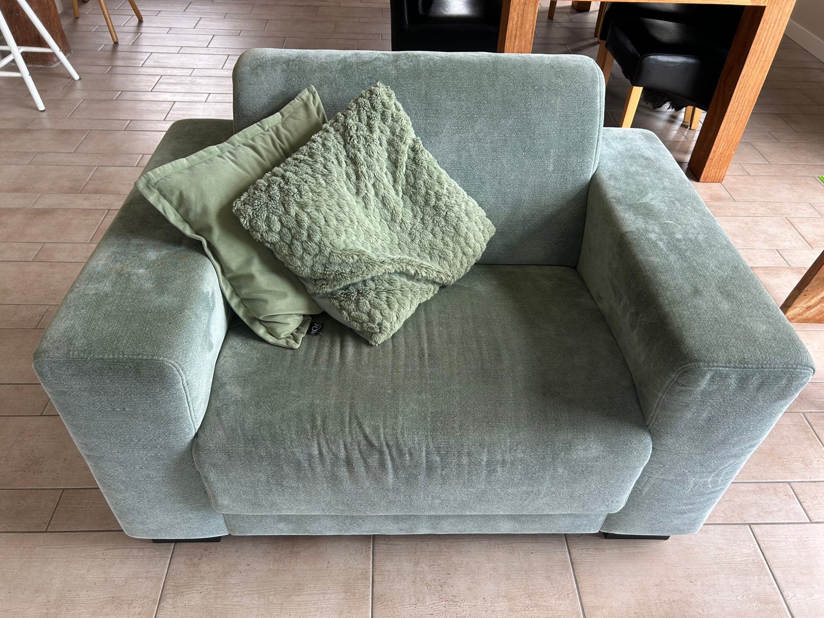 Loveseat, Ophalen, Tweepersoons, 75 tot 100 cm, Zo goed als nieuw