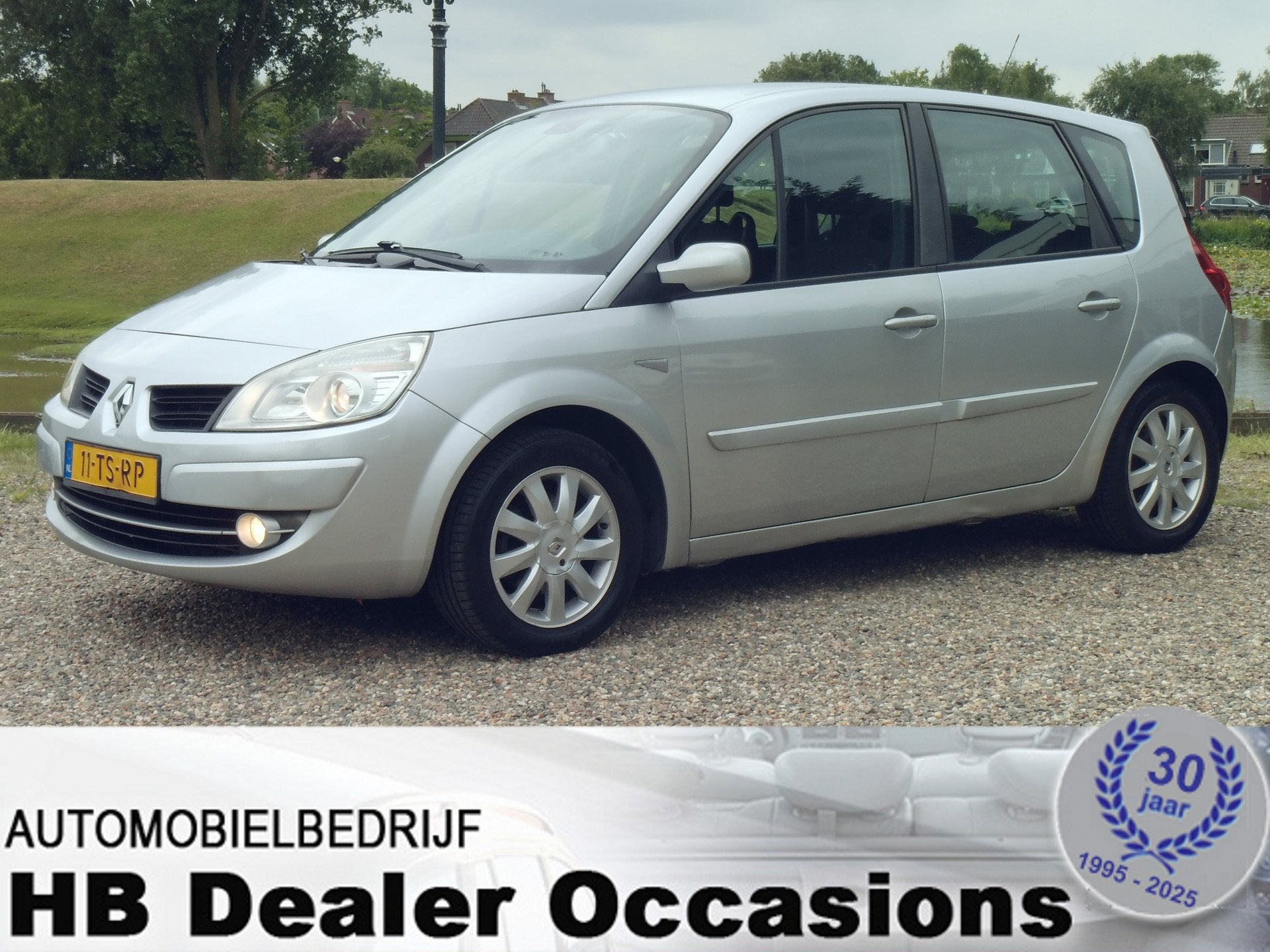 Renault Scénic 1.6-16V Tech Line - airco - Navigatie - 6 Ba, Auto's, Stof, Gebruikt, 1295 kg, 4 cilinders