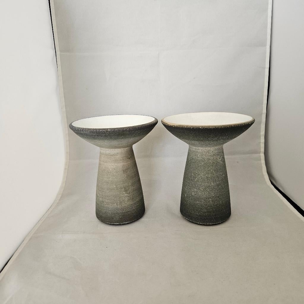 Bollenvazen Potterie Ravelli, Antiek en Kunst, Antiek | Keramiek en Aardewerk, Ophalen of Verzenden