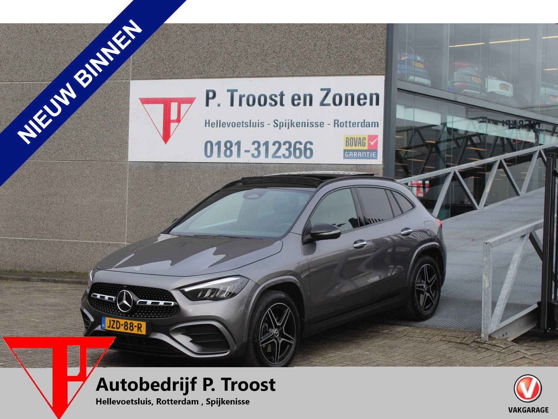Mercedes-Benz GLA 250 e AMG Night edition/Panoramadak/Sfeerv, 12 maanden, Euro 6, 4 cilinders, Alcantara