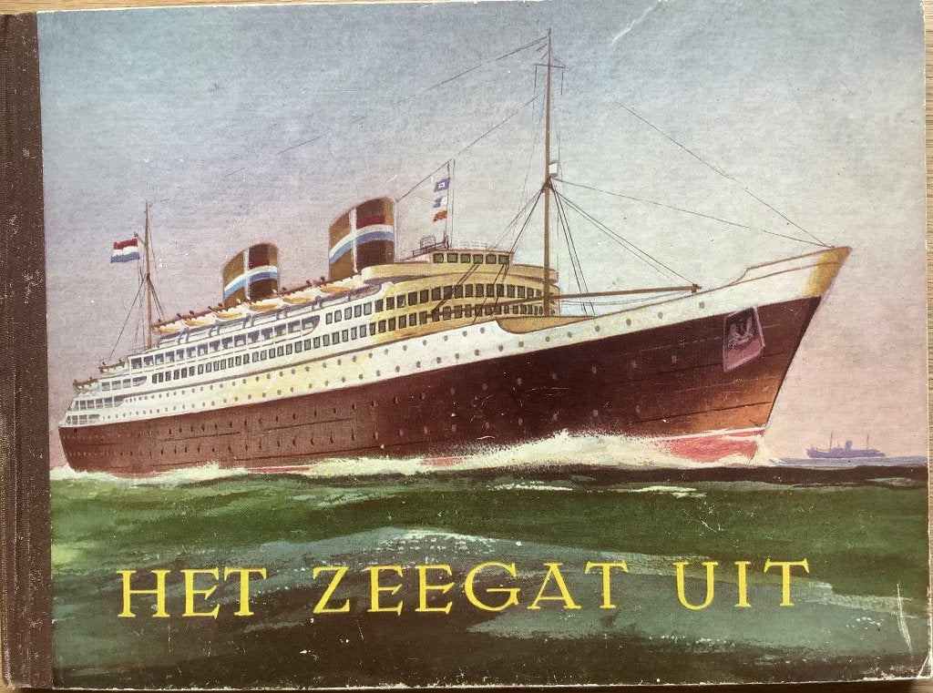 FOTO_PLAATJES ALBUM : HET ZEEGAT UIT     (1948), Boeken, Ophalen of Verzenden, Gelezen, Plaatjesalbum