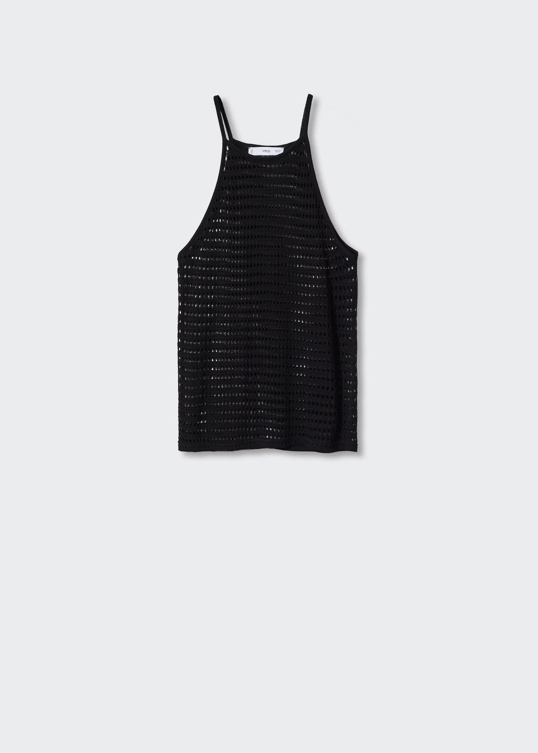 Nieuw MNG Zwart Gehaakt Topje Maat S/M, Mango, Zwart, Nieuw, Ophalen of Verzenden