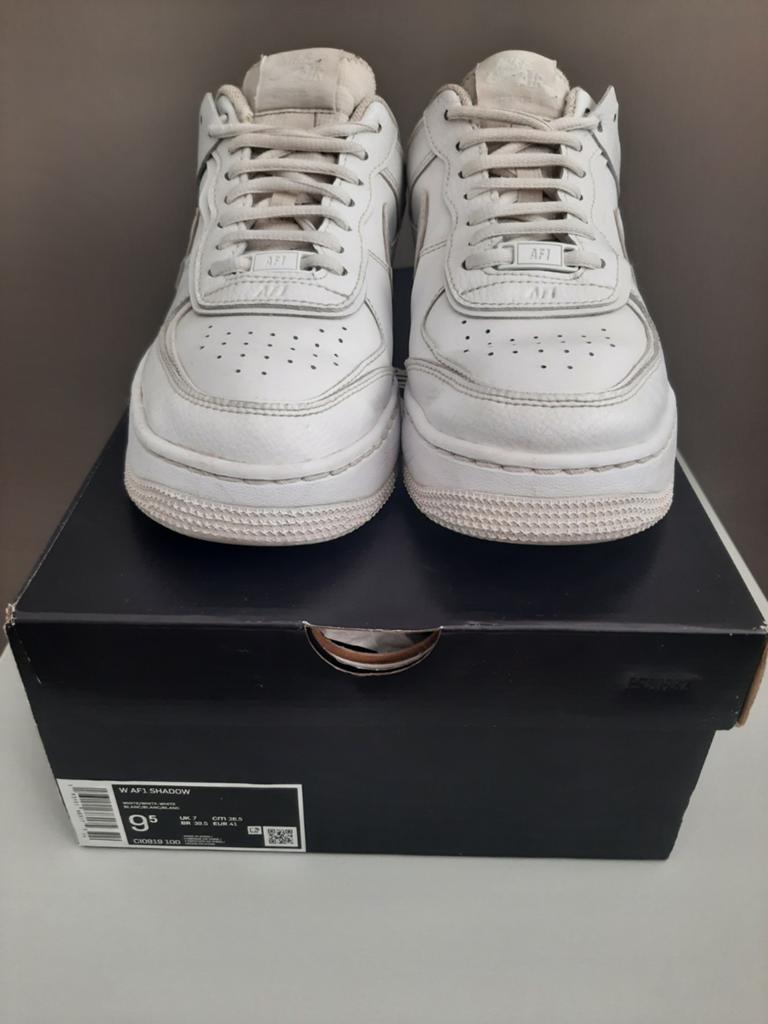 Nike Air Force 1 Shadow sneakers wit Mt 41, Ophalen of Verzenden