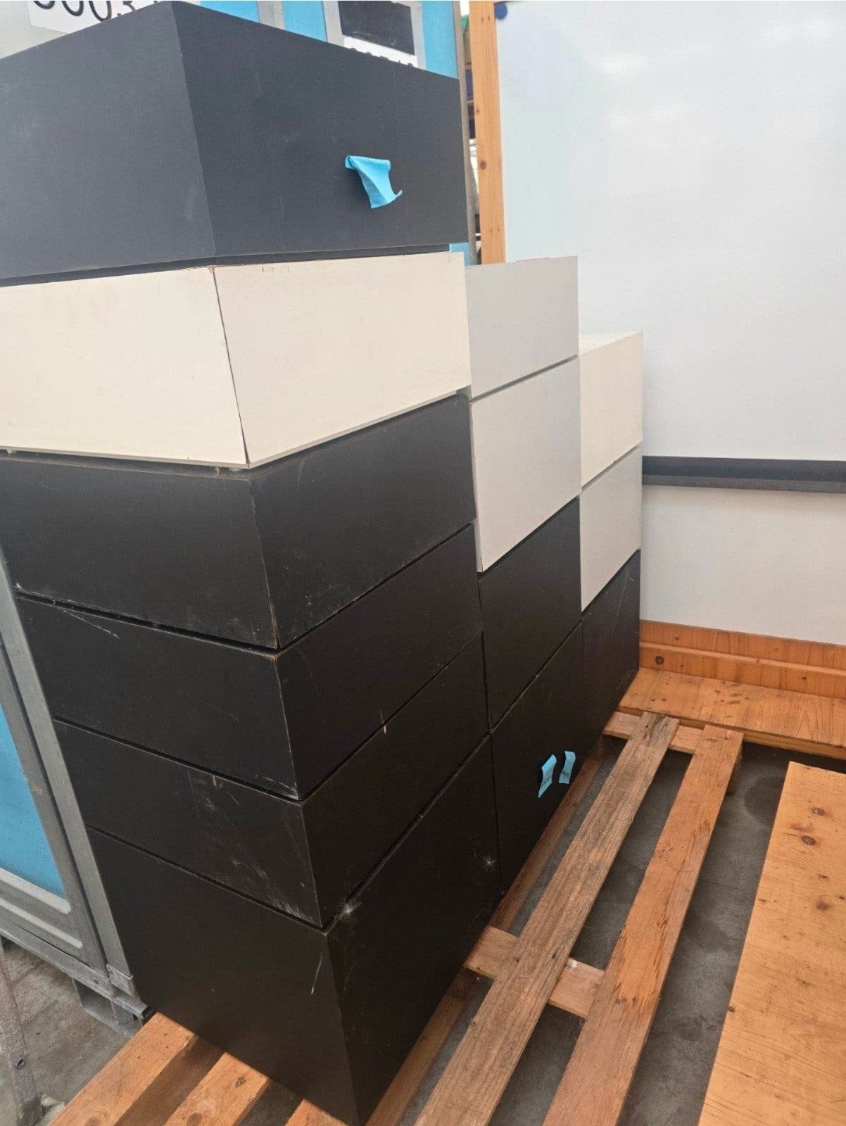 Houten presentatieblok / zuil  / pilaar/ sokkel, Ophalen of Verzenden