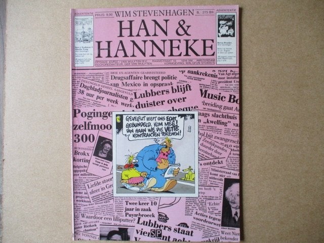 adv11308 han en hanneke, Eén stripboek, Ophalen, Gelezen