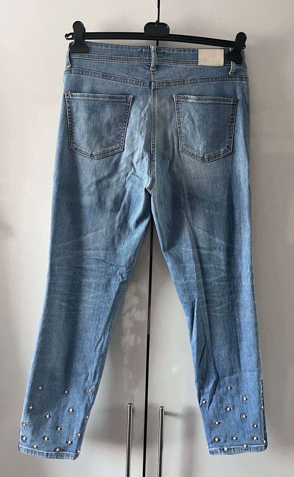 🌻Vlotte stretch jeans broek met details van Cambio 42 44, Cambio, Maat 42/44 (L), Lang, Gedragen