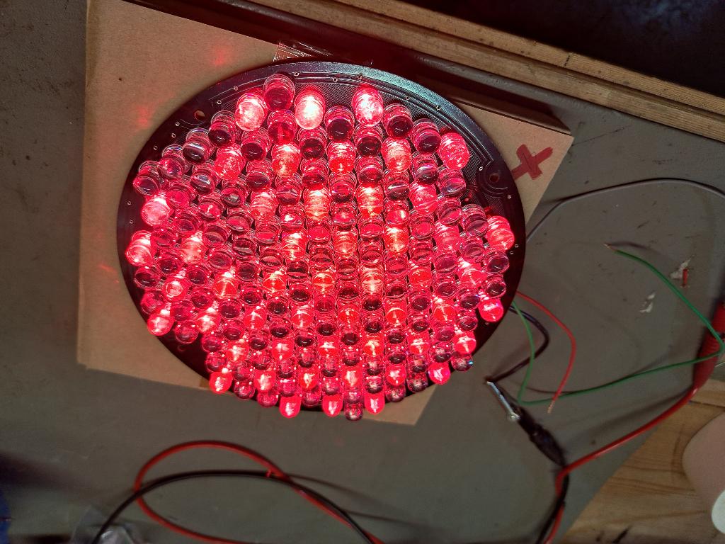 led projector lamp met 3 kleuren, Hobby en Vrije tijd, Elektronica-componenten, Ophalen of Verzenden