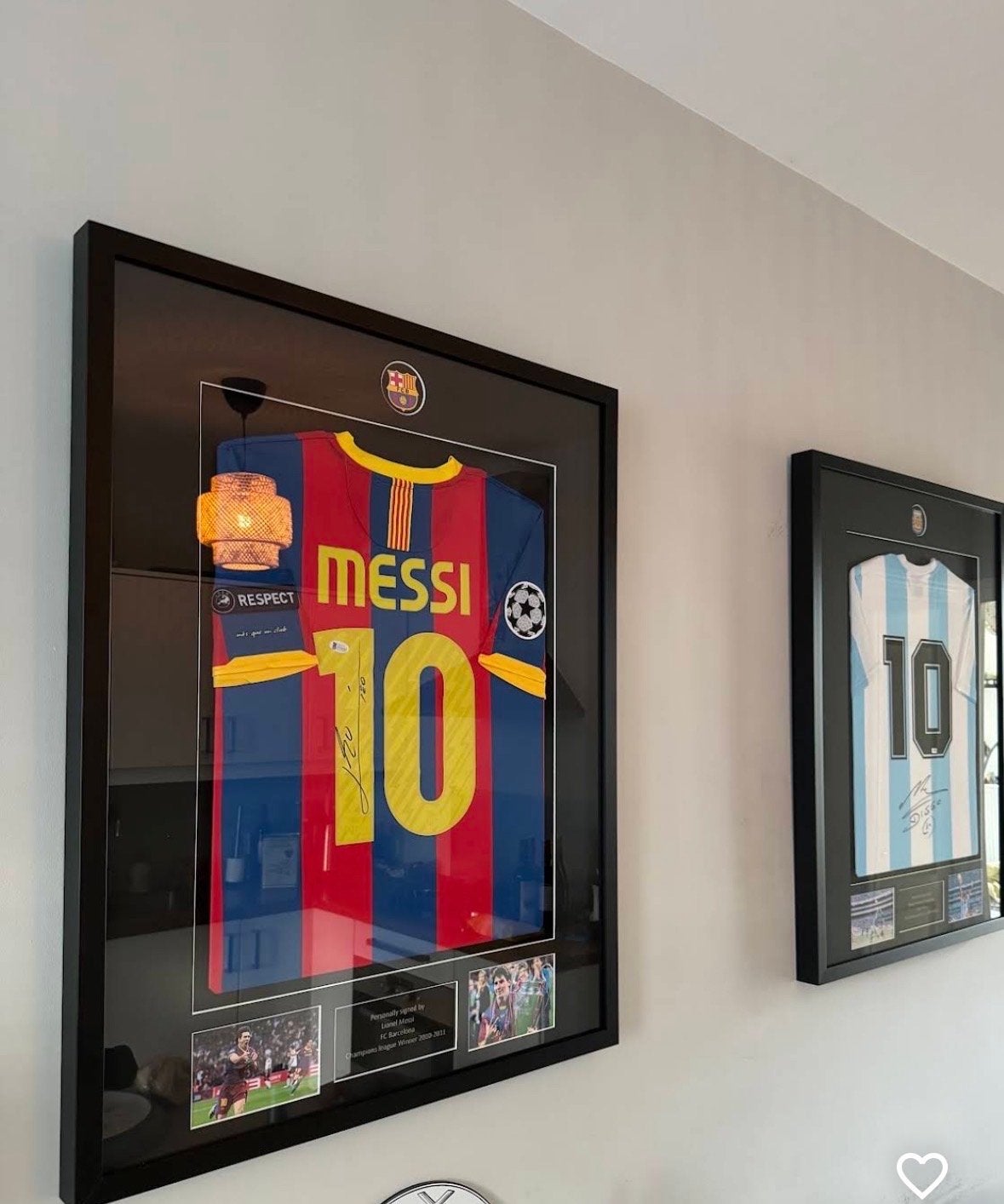 GECERTIFICEERD GESIGNEERD Messi shirt, Verzamelen, Ophalen of Verzenden, Zo goed als nieuw, Buitenlandse clubs, Shirt