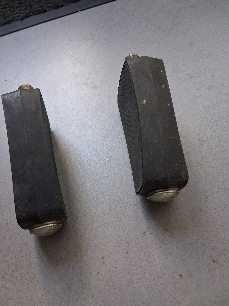 Setje trappers/voetsteunen voor oldtimer ZUNDAPP., Ophalen of Verzenden, Gebruikt, Overige typen