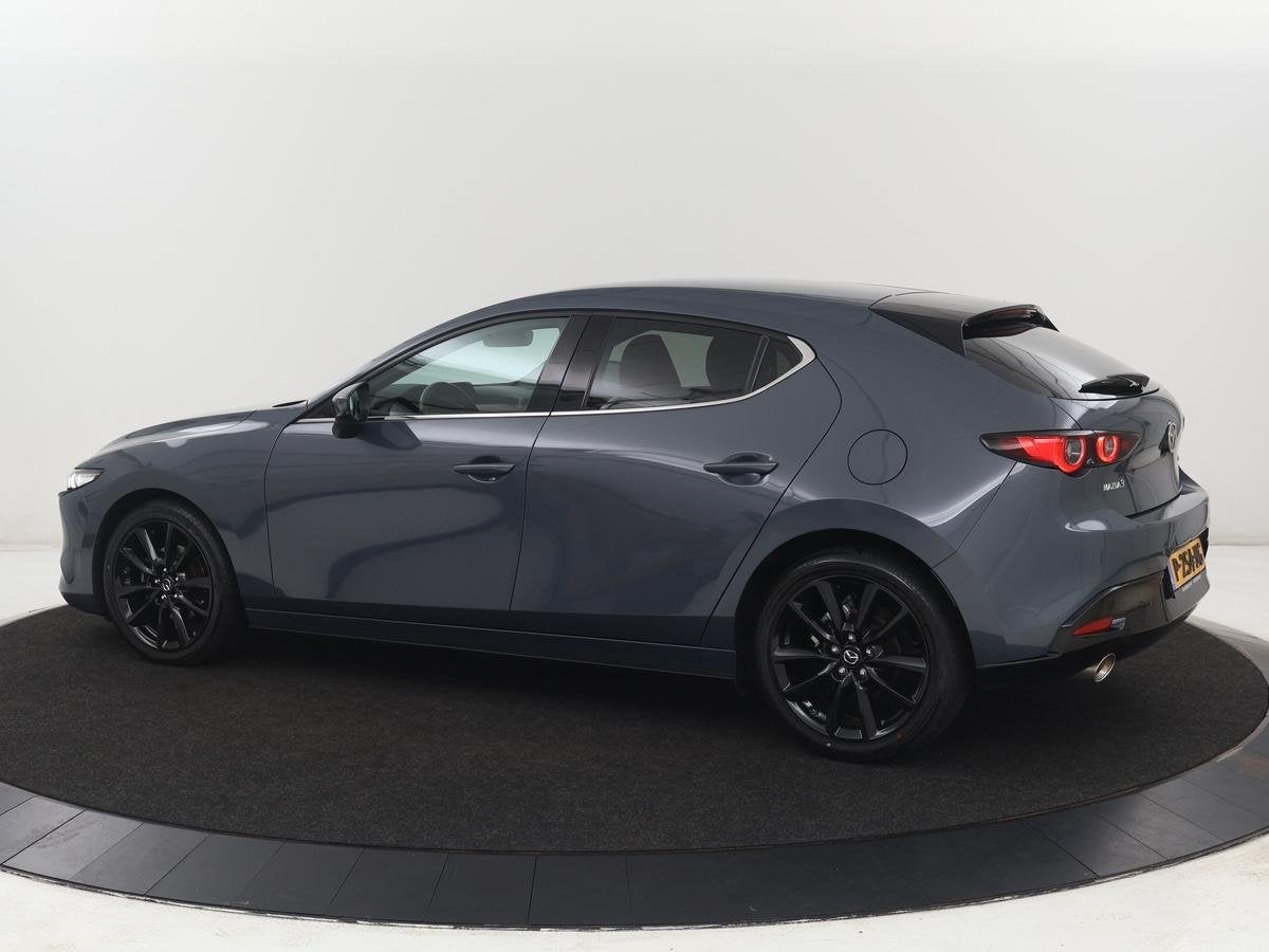 Mazda 3 2.0 e-SkyActiv-X M Hybrid 186 Luxury | Leder Dieproo, Auto's, Mazda, Voorwielaandrijving, 1998 cc, Gebruikt, Handgeschakeld