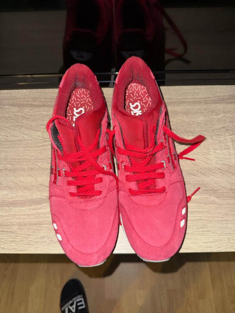 Asics sneakers zgan maat 42,5, Kleding | Heren, Schoenen, Ophalen, Zo goed als nieuw, Overige kleuren, Sneakers of Gympen