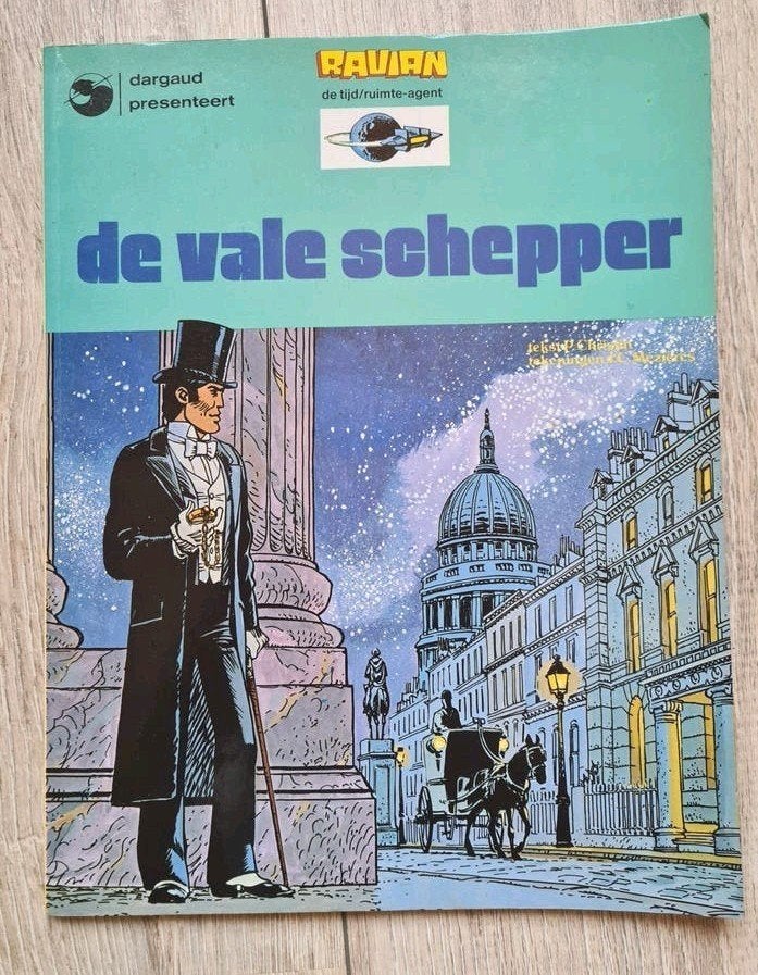 Ravians: De Vale Schepper -1977 Dargaud Stripboek, Eén stripboek, Ophalen of Verzenden, Gelezen
