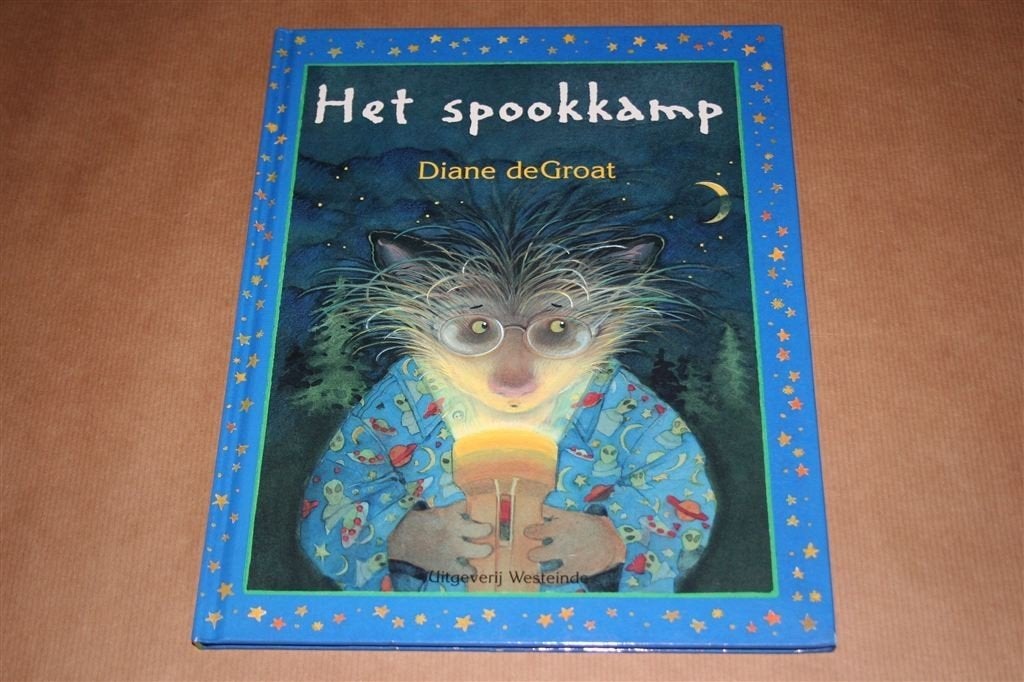 Het spookkamp – Groot prentenboek vol kleur en spanning, Ophalen of Verzenden, Zo goed als nieuw, Prentenboek