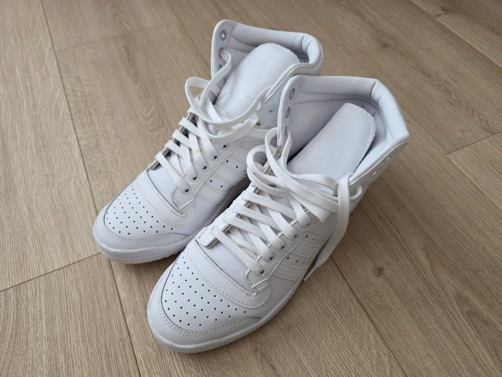 Adidas Top Ten Hi sneakers wit - Maat 43 1/3, Kleding | Dames, Ophalen of Verzenden