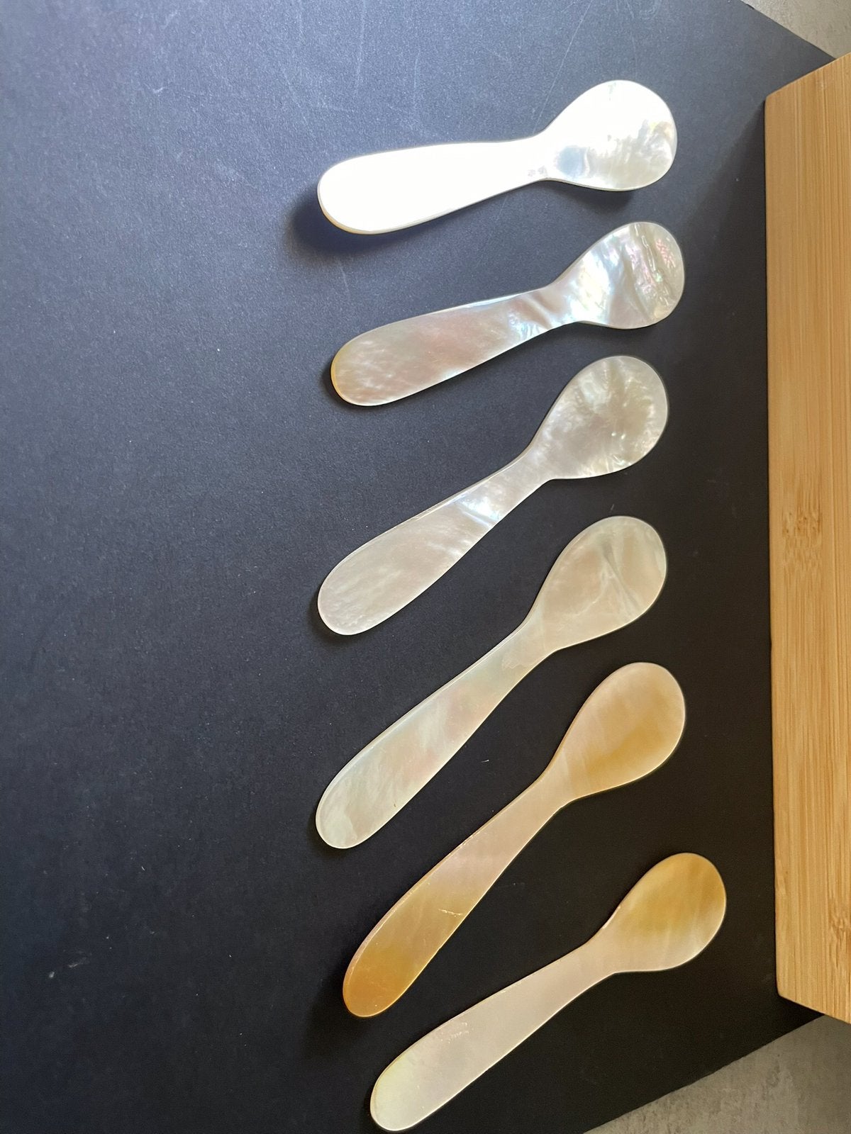 Parelmoer lepeltjes, Ophalen of Verzenden
