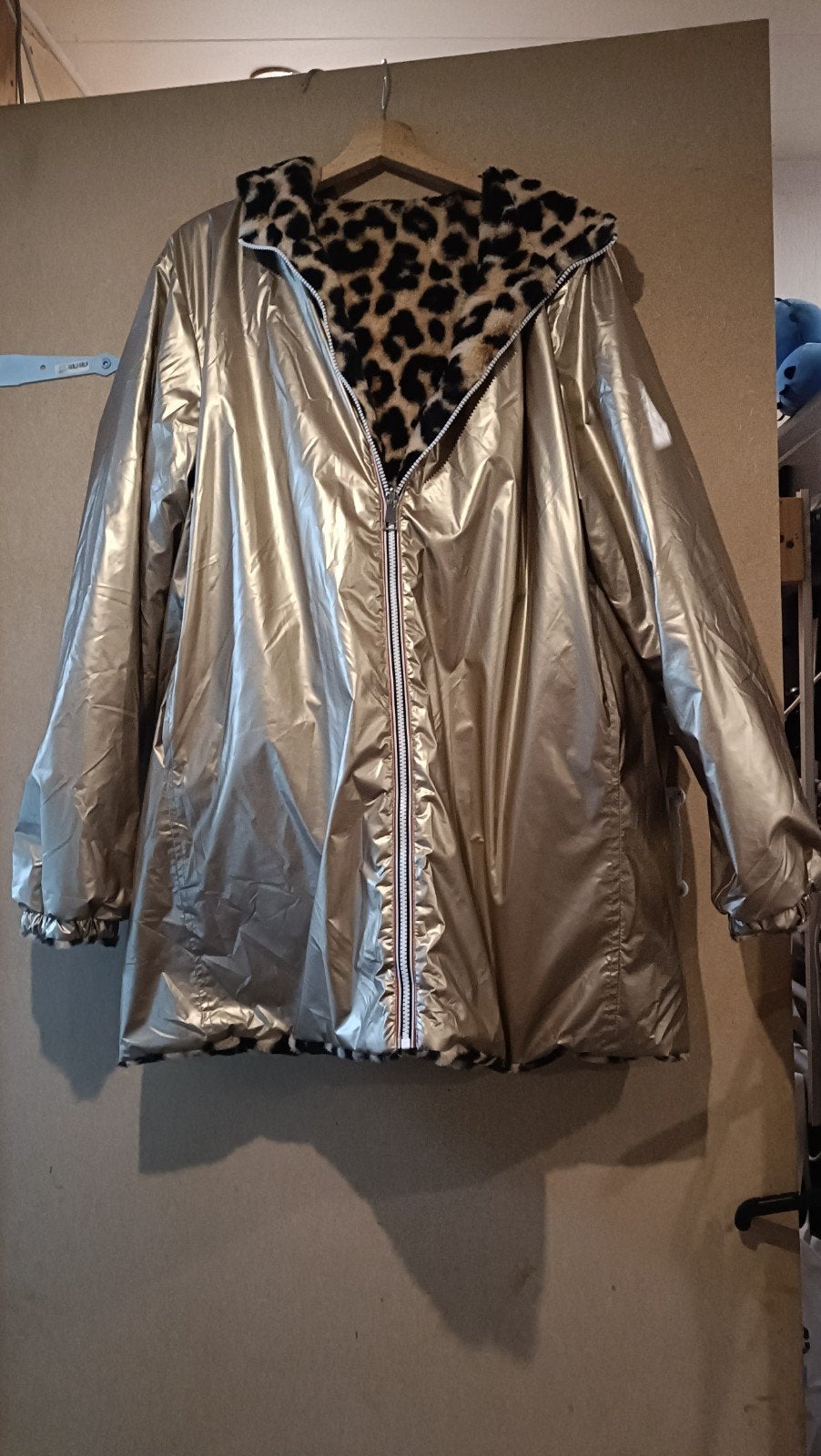 dames jas, Ophalen of Verzenden, Zo goed als nieuw, Maat 46/48 (XL) of groter, Zwart