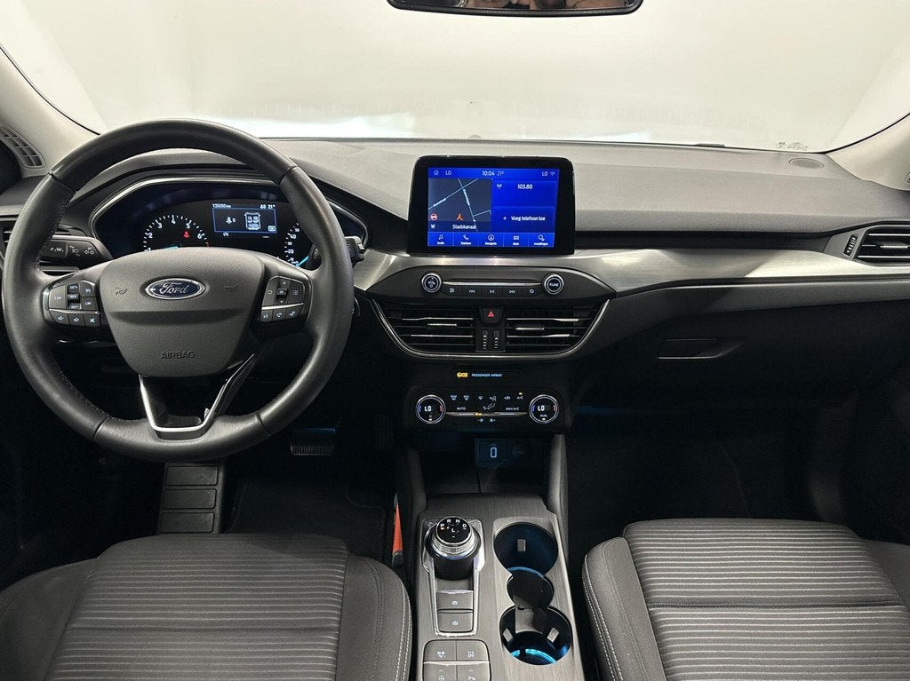 Ford Focus Wagon 1.0 EcoBoost Titanium Business CRUISE LM CA, Gebruikt, Met garantie (alle), Origineel Nederlands, 3 cilinders
