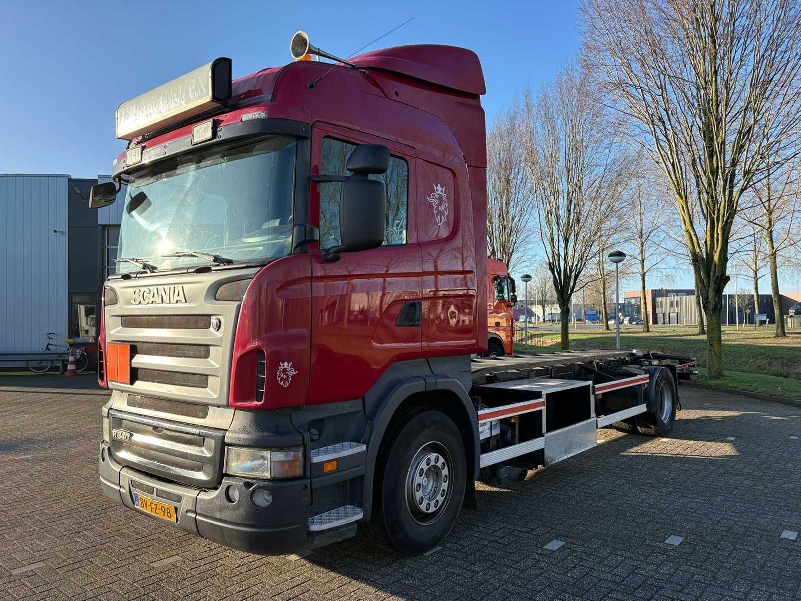Scania - R340 met renova wisselsysteem - Vrachtwagen, Scania, Overige brandstoffen, Bedrijf, Euro 4