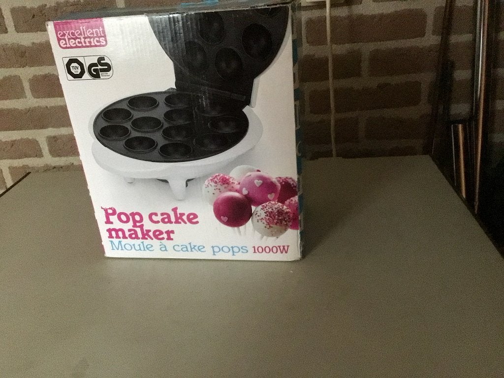 Popcake maker, Ophalen of Verzenden, Zo goed als nieuw, Zonder timer