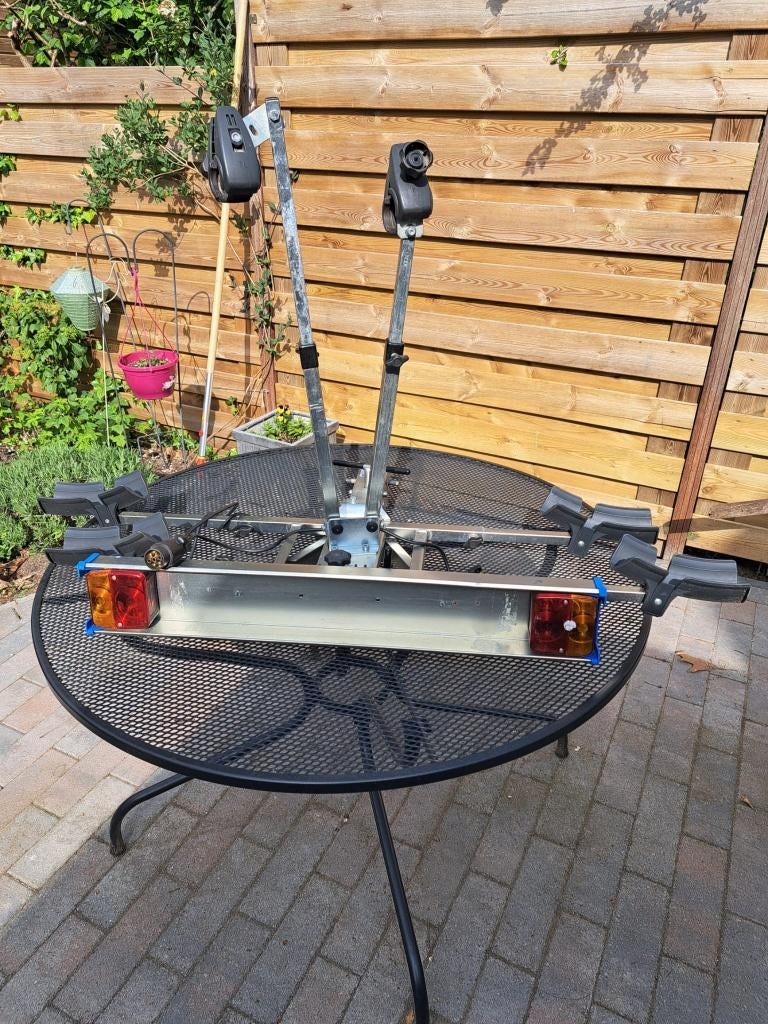 Twinny Load Swing FK fietsendrager, Ophalen, Gebruikt, 2 fietsen, Trekhaakdrager