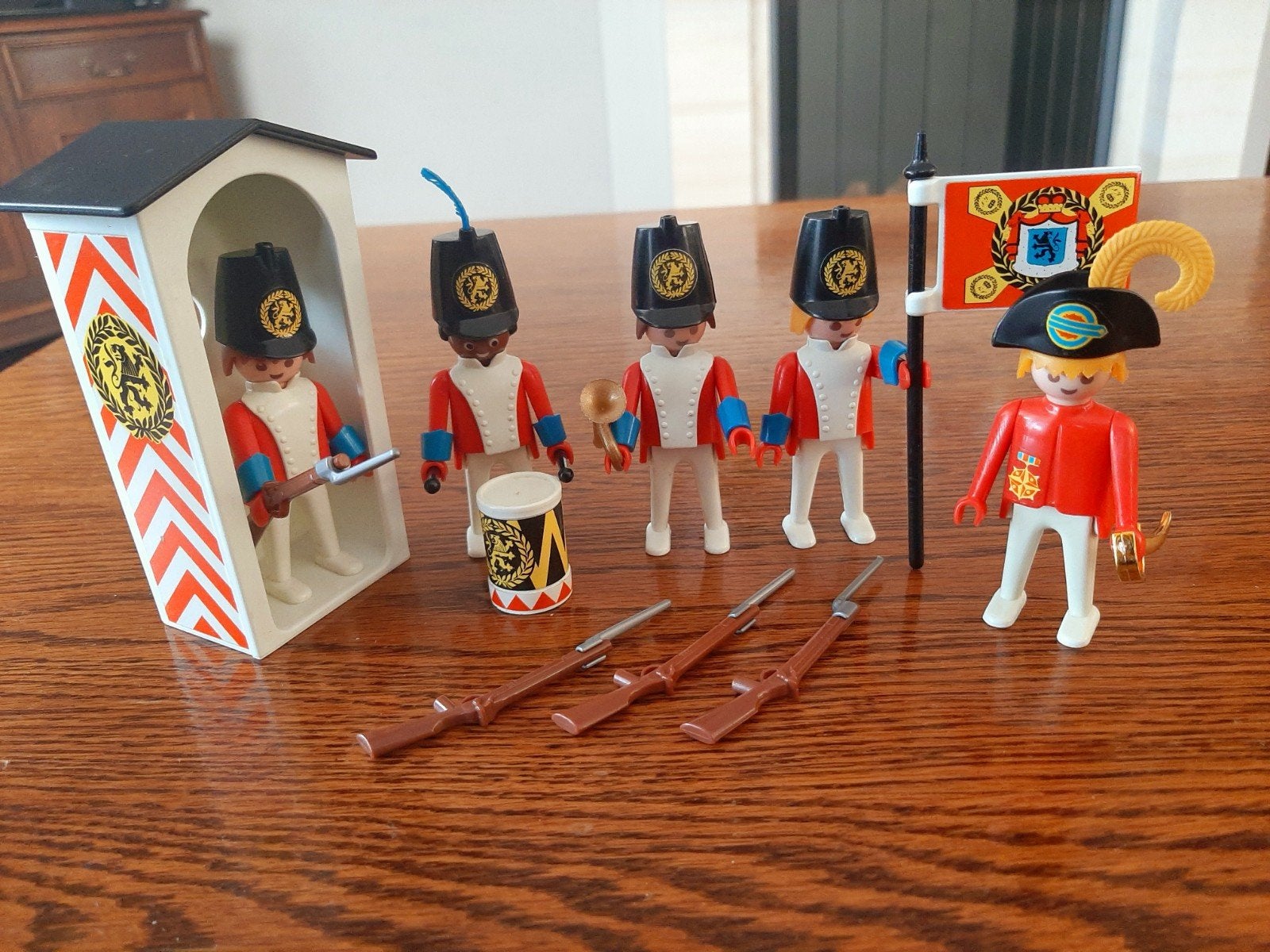 Playmobil 3544 schild wachters set uit 1978, Ophalen of Verzenden, Gebruikt