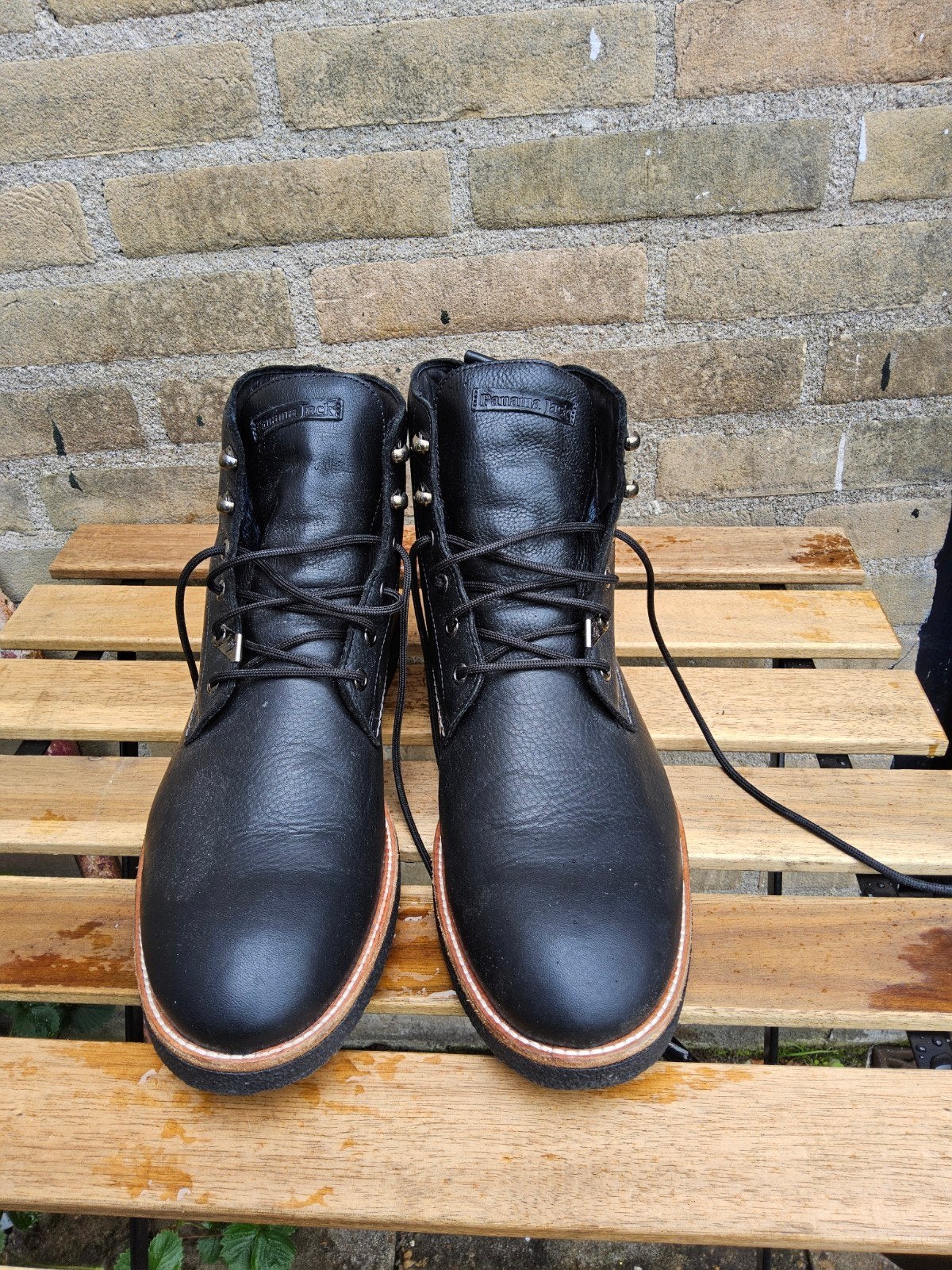 Panama Jack Boots - Maat 46, Ophalen, Zwart, Boots, Zo goed als nieuw