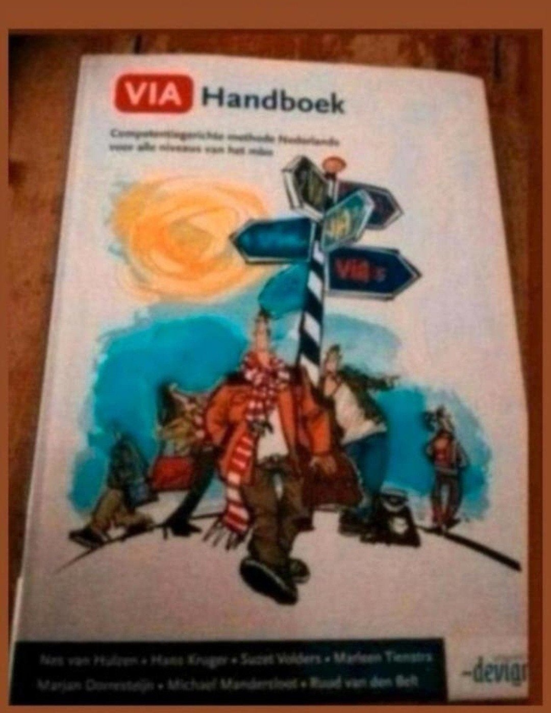 VIA Handboek Nederlands - Competentiegericht, Ophalen of Verzenden, Zo goed als nieuw, MBO, Nas van Hulzen, Hans Kruger, Suzan Volders, Marleen Tienstra