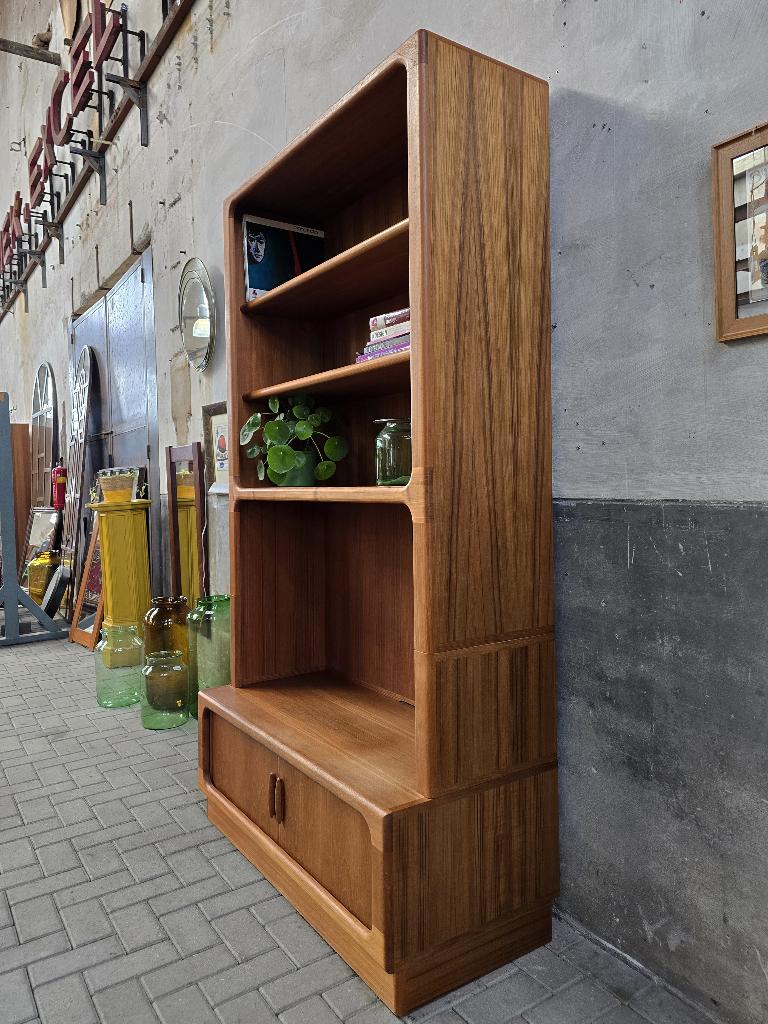 Jaren 80 Dyrlund Deens Design Kast Teak | Grote Wand Kast E, Grenenhout, 200 cm of meer, Ophalen of Verzenden, Minder dan 150 cm