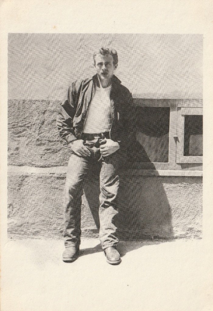 Kaart James Dean (2), Verzenden, 1980 tot heden, Ongelopen, Sterren en Beroemdheden