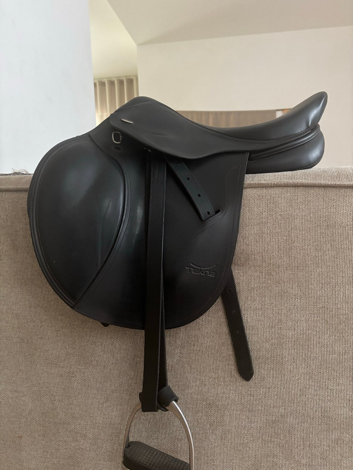 Tekna club 15,5 veelzijdigheid medium kopijzer, Dieren en Toebehoren, Paarden en Pony's | Zadels, XS (15.5 inch of kleiner), Tekna