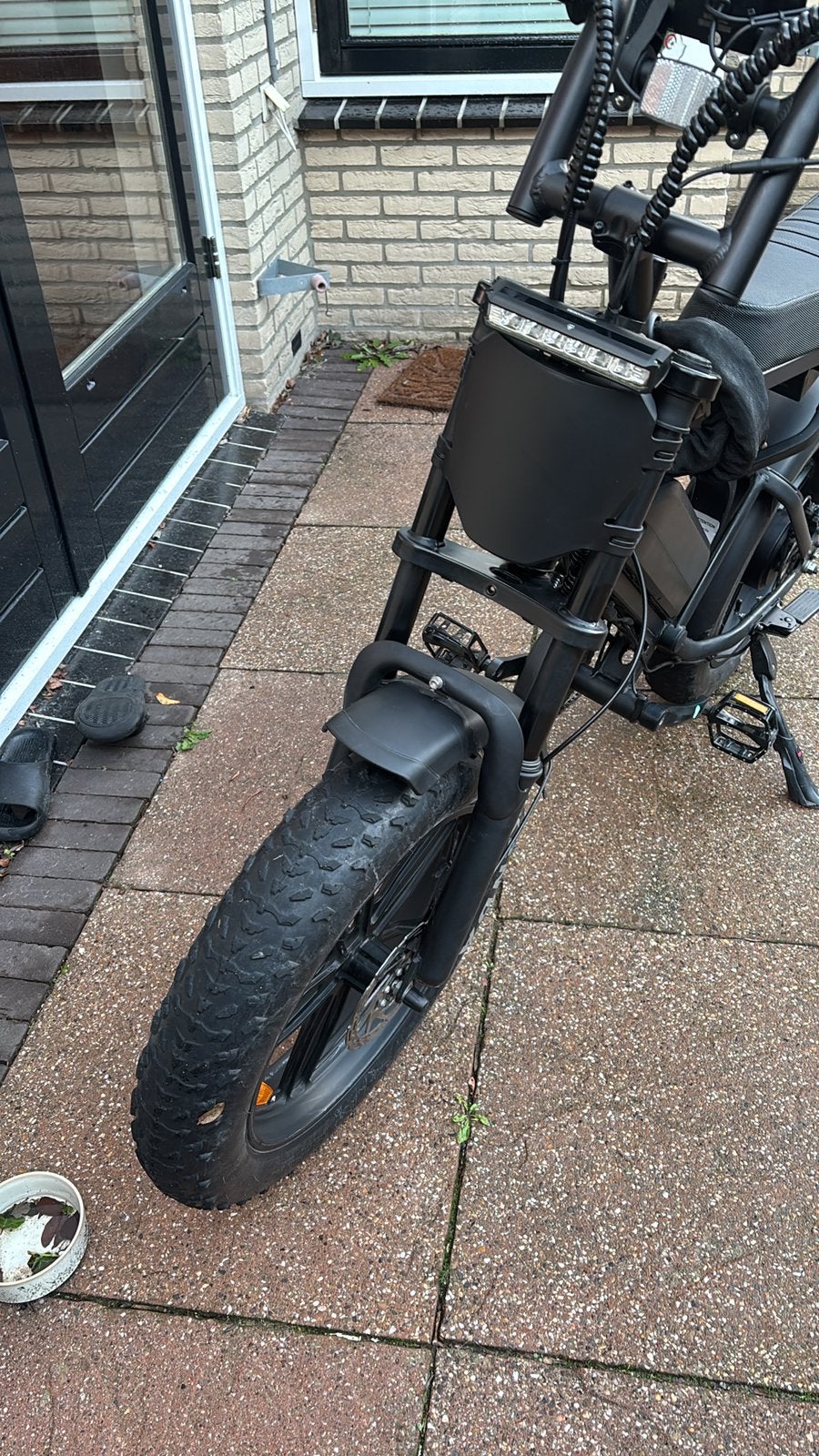 Custom v20 fatbike te koop en te ruil, Zo goed als nieuw, 59 cm of meer, 50 km per accu of meer, Ophalen