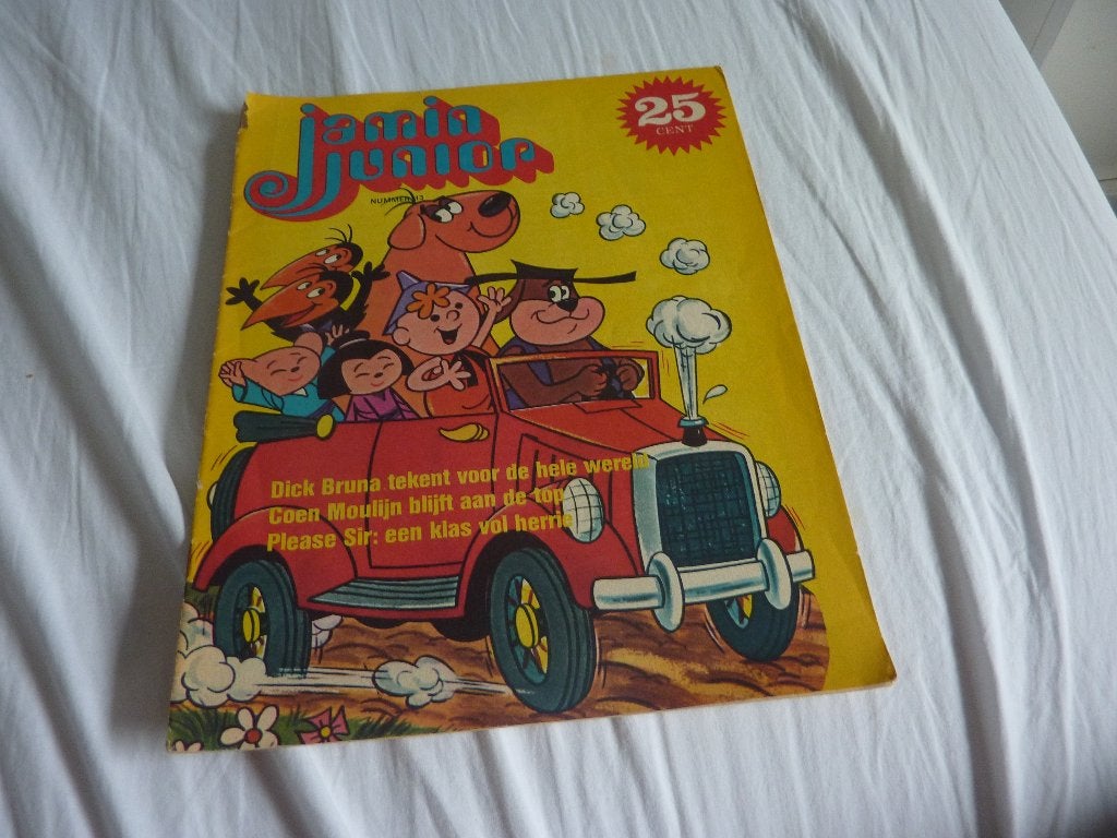 JAMIN JUNIOR 1972-STRIPBLAD-DICK BRUNA-COEN MOULIJN-ZORRO, Verzamelen, Verzenden, 1960 tot 1980, Tijdschrift