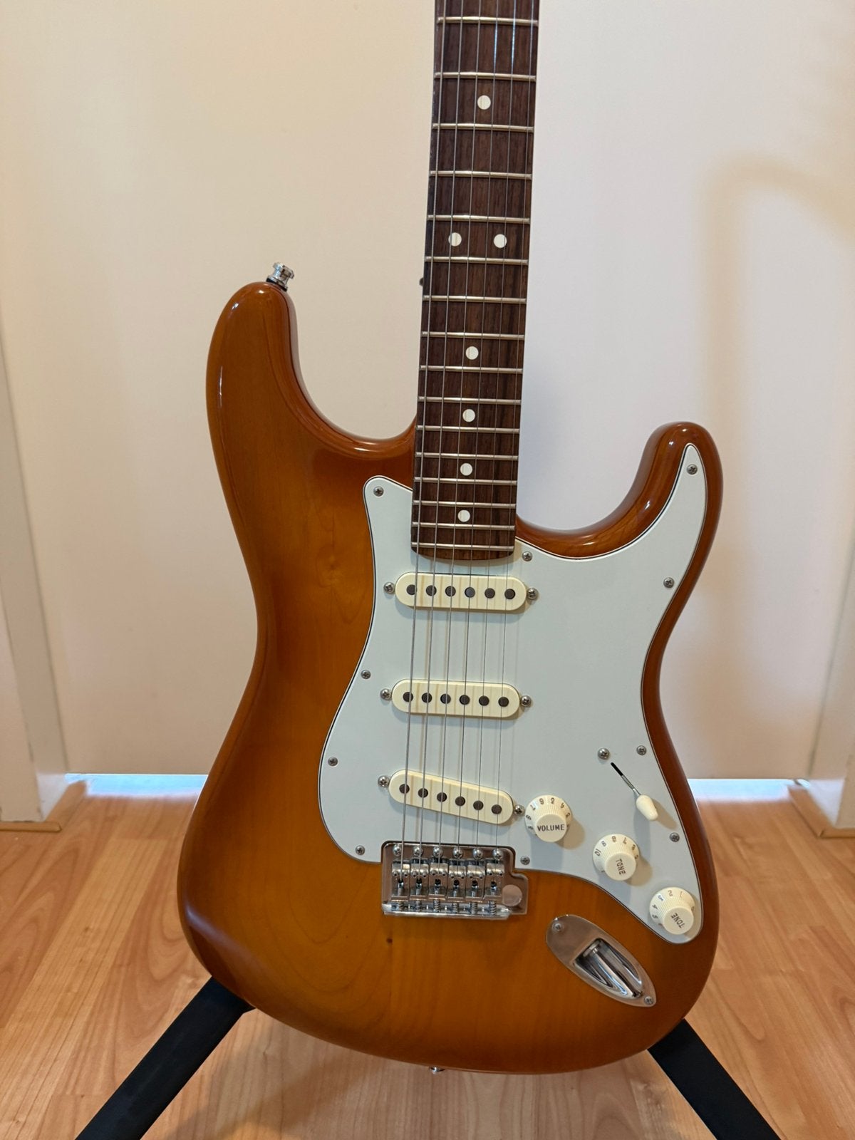 Fender Stratocaster USA – Topstaat – €1050, Ophalen, Zo goed als nieuw, Solid body, Fender