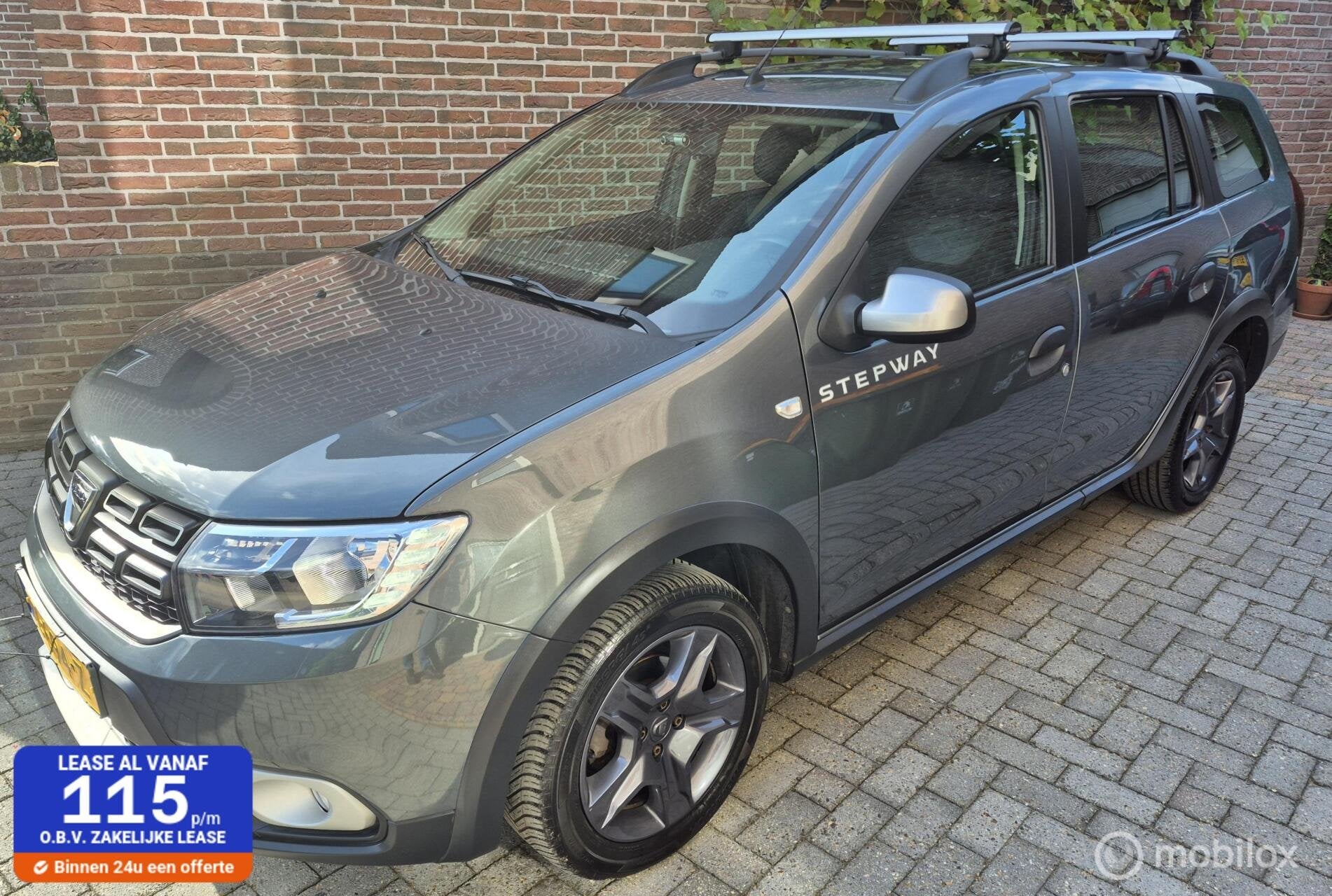 Dacia Logan MCV 0.9 TCe Stepway 2017 AUTOMAAT! Camera/Cruise, Auto's, Gebruikt, Euro 6, 580 kg, Origineel Nederlands